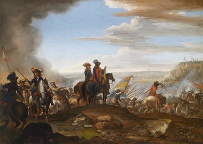 Les troupes du grand-duc Cosme III de Toscane au combat - Giuseppe Pinacci